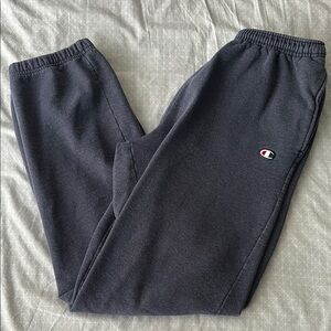 Champion Gray/Blue Jogger Sweatpants